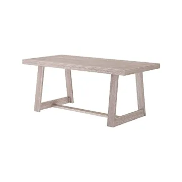 Plank+Beam Farmhouse Dining Table - Solid Wood 72 Inch