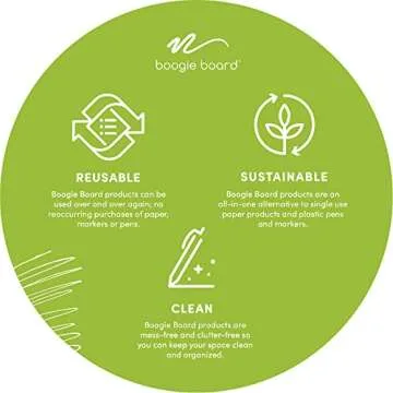 Boogie Board VersaNotes Starter Pack, Reusable 3-Pack 4x4 Dry-Erase and Sticky Note Alternative for Home and Office, Includes 3 VersaNotes, Magnetic Mounting Plates, Instant Erase, and VersaPen Stylus