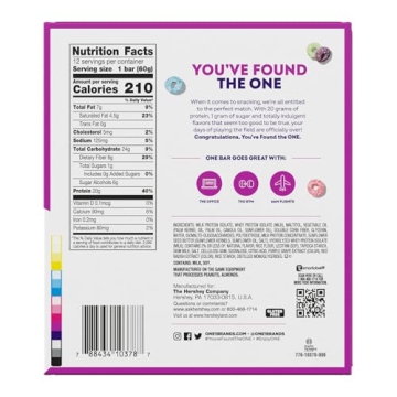 ONE Protein Bars Fruity Cereal - 20g Protein & 1g Sugar