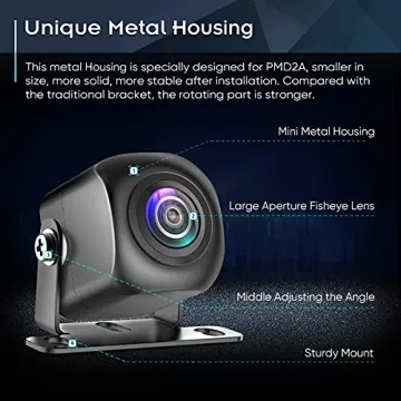 PixelMan PMD2A HD Metal Backup Camera Super Night Vision