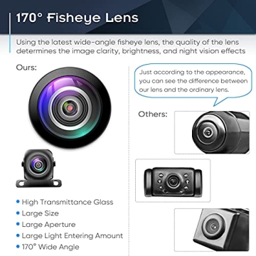 PixelMan PMD2A HD Metal Backup Camera Super Night Vision