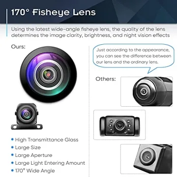 PixelMan PMD2A HD Metal Backup Camera Super Night Vision