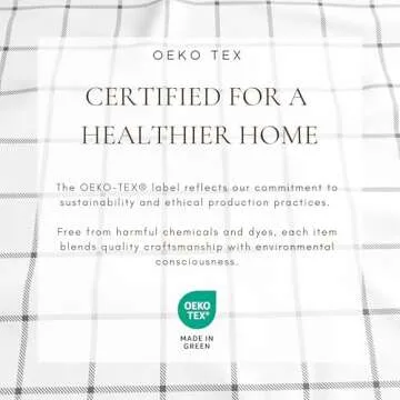 Flannel Sheet Set Queen Size - 100% Turkish Cotton, Double-Brushed, Printed Bed Sheets - Ultra-Soft, Cozy, 4-Piece Bedding Set (Windowpane - White/Grey)