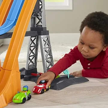 Fisher-Price Little People Racing Loop Track for Toddlers