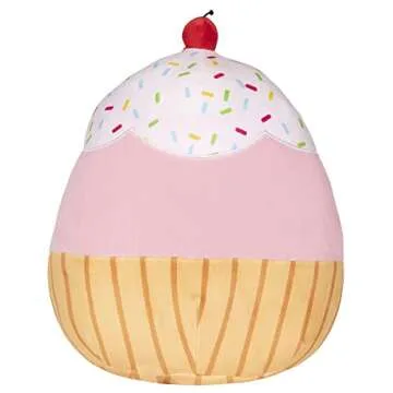 Squishmallows 12-Inch Cupcake- Add Clara to Your Squad, Ultrasoft Stuffed Animal Medium-Sized Plush Toy, Official Kellytoy Plush