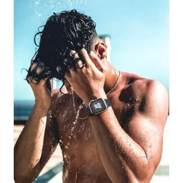 Adorve Solo Loop Band Compatible with Apple Watch Band 44mm 45mm 49mm 41mm 40mm 38mm 42mm for Men Wo...