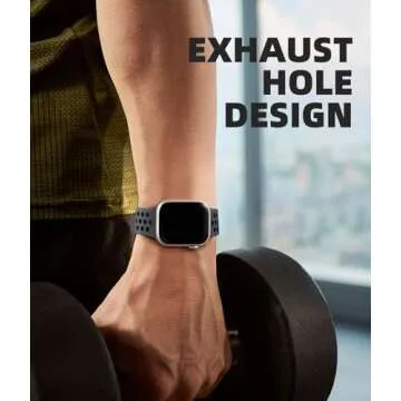 Adorve Silicone Solo Loop Band for Apple Watch - Stylish Comfort