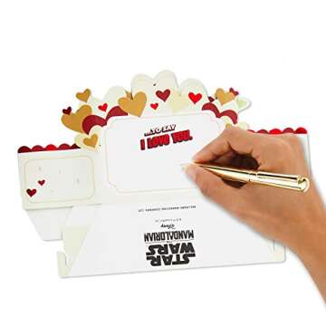 Hallmark Baby Yoda Pop Up Card for Valentine’s Day and More