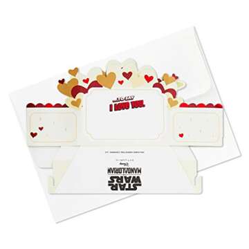 Hallmark Baby Yoda Pop Up Card for Valentine’s Day and More