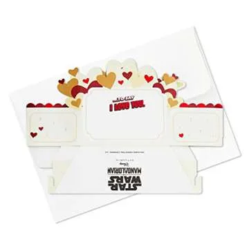 Hallmark Baby Yoda Pop Up Card for Valentine’s Day and More