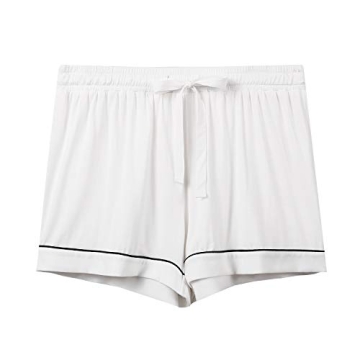 Joyaria All White Two-Piece Women's Pajama Set Comfort