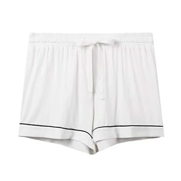 Joyaria All White Two-Piece Women's Pajama Set Comfort