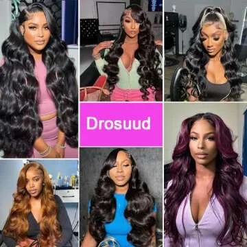 Drosuud 13x4 Body Wave Lace Front Wigs Human Hair