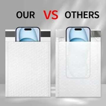 Skardeco 4x8 Bubble Mailers 40 Pack for Small Businesses