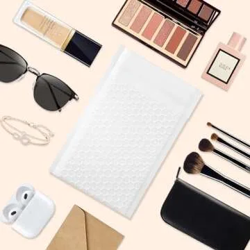 Skardeco 4x8 Bubble Mailers 40 Pack for Small Businesses