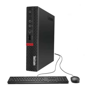 Lenovo ThinkCentre M720q Tiny Desktop Bundle