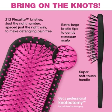 Conair Knot Dr. Hair Brush Ultimate Detangling Solution