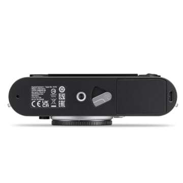 Leica M11-P Camera with 60MP BSI CMOS Sensor with Triple Resolution Technology and 256GB Internal Memory (Black)