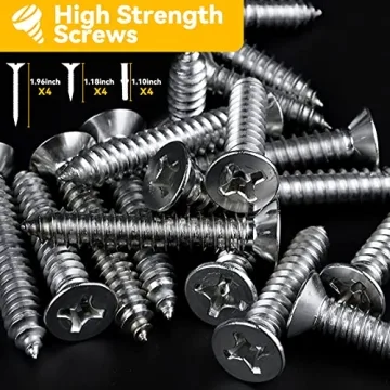 Durable Rerishom 2 Pack Door Lock Safe and Easy to Use