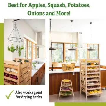 Gardeners Supply Company 9 Drawer Vegetable Storage Rack