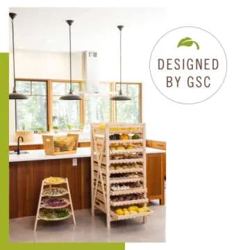 Gardeners Supply Company 9 Drawer Vegetable Storage Rack