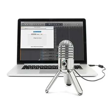 Samson Meteor USB Microphone - High-Quality Audio Recording