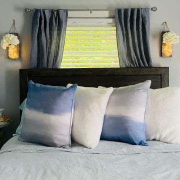 HABOM Mason Jar Sconce - Rustic Nightlight & Decor