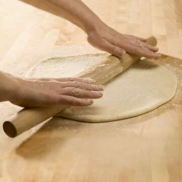 18" French Rolling Pin for Perfect Pastry & Dough