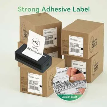 iDPRT Shipping Labels - 4x6 Thermal Address Labels for Office