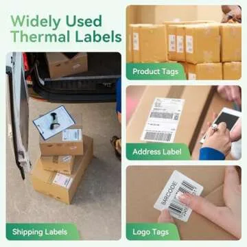 iDPRT Shipping Labels - 4x6 Thermal Address Labels for Office