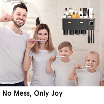 iHave Wall Mounted Toothbrush Holder with Dispensing Feature