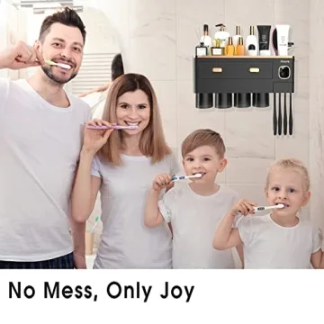 iHave Wall Mounted Toothbrush Holder with Dispensing Feature