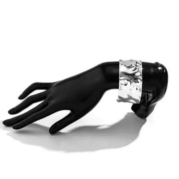 Stylish YBMYCM Chunky Gold Cuff Bracelet for Women