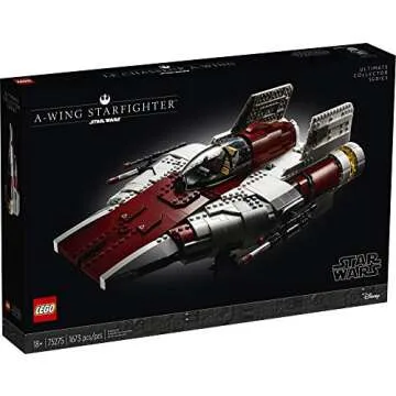 LEGO Star Wars A-Wing Starfighter 75275 Building Kit; Collectible Building Set for Adults; Makes a Cool Birthday for Star Wars Fans (1,673 Pieces)