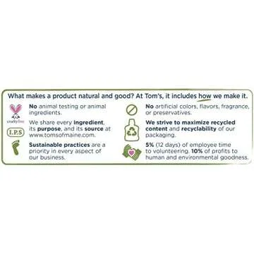 Tom's of Maine Natural Children's Fluoride Toothpaste, Outrageous Orange Mango, 4.2 Ounce