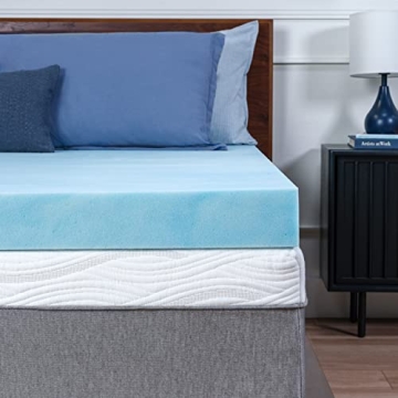 Sure2Sleep 3-Inch Gel Swirl Memory Foam Topper