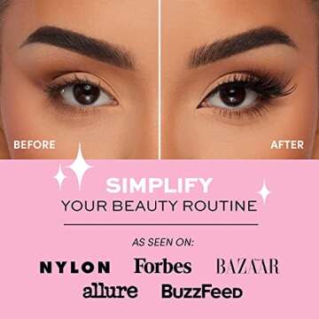 Glamnetic Magnetic Eyelashes - Birthday Bi$h - 60 Wears Reusable