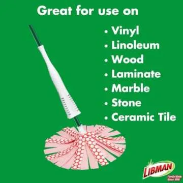 Libman Wonder Mop Refill - Absorbent & Eco-Friendly