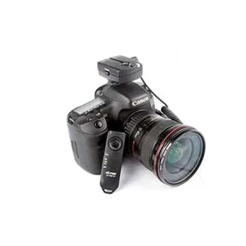 VILTROX JY-120-C1 wireless remote shutter release Compatible with Canon EOS camera 70D 60Da 60D T6s T6i T5i T3i T5 T3 1200D 760D 100D 550D 1100D