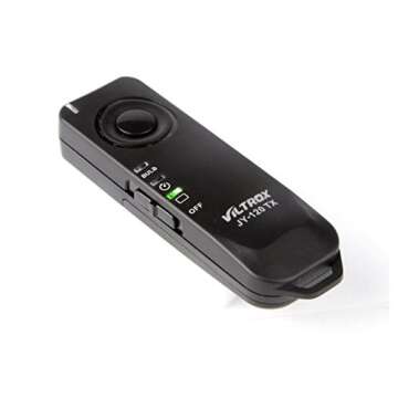VILTROX JY-120-C1 wireless remote shutter release Compatible with Canon EOS camera 70D 60Da 60D T6s T6i T5i T3i T5 T3 1200D 760D 100D 550D 1100D