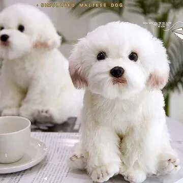Ganz Heritage Collection Bichon Frise 12" Plush Toy - Adorable and Soft Kids Companion