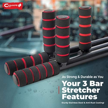 3 Bar Leg Stretcher for Improved Flexibility and Mobility