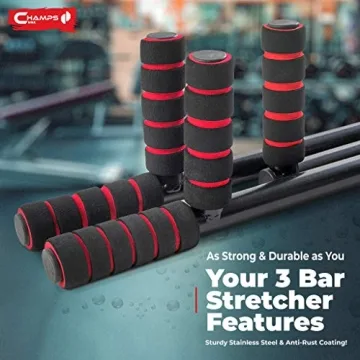 3 Bar Leg Stretcher for Improved Flexibility and Mobility