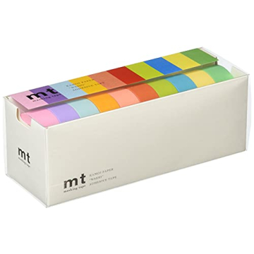 MT Washi Masking Tapes Set of 10 Bright Colors