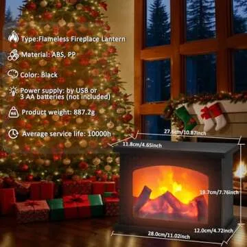 Cozy Bestview Fireplace Lanterns for Any Occasion