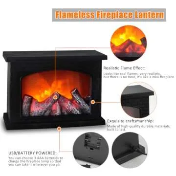 Cozy Bestview Fireplace Lanterns for Any Occasion