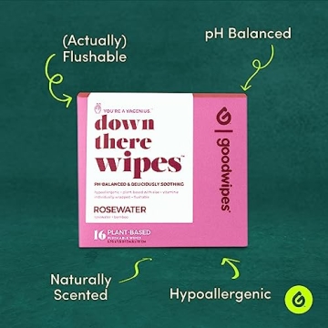 Goodwipes Feminine Hygiene Wipes Soothing pH Balanced Flushable