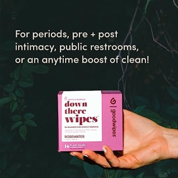 Goodwipes Feminine Hygiene Wipes Soothing pH Balanced Flushable