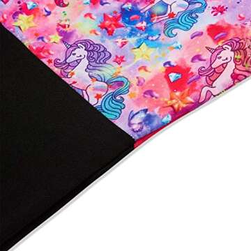MYQFF Toddler Girls Gymnastics Leotard Sparkly Rhinestone Leotards for Dance Cheerleading Competitions Comfortable Stretchy for Training 3T 4T Black Unicorn