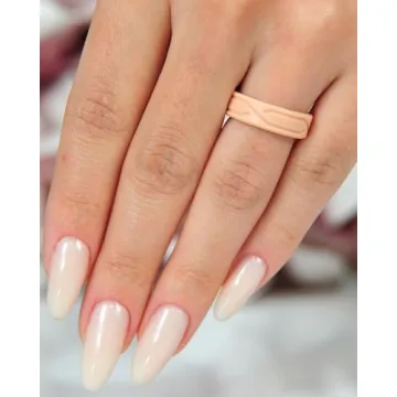 Rinfit Silicone Rings - Stylish Rubber Wedding Bands for Women